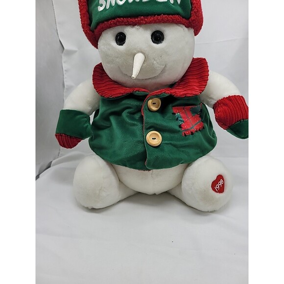 Vintage SNOWDEN and Friends 1998 Target Exclusive Christmas Snowman Plush 24" - Picture 5 of 16